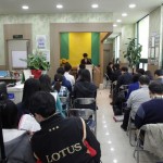 이레학원에서의 마지막 예배를 앞두고